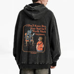 Y2K Men's Hoodie Graphic Print Casual