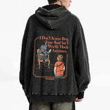 Y2K Men's Hoodie Graphic Print Casual