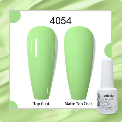 8ml Pure Color Gel Nail Polish Nail Art Manicure Semi Permanent