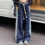 Cool and Chic Casual Wide Leg Jeans Trousers Street