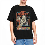 Art Crispies Terrifier Clown Shirt Apparel Women's Pure Cotton Fashion Retro