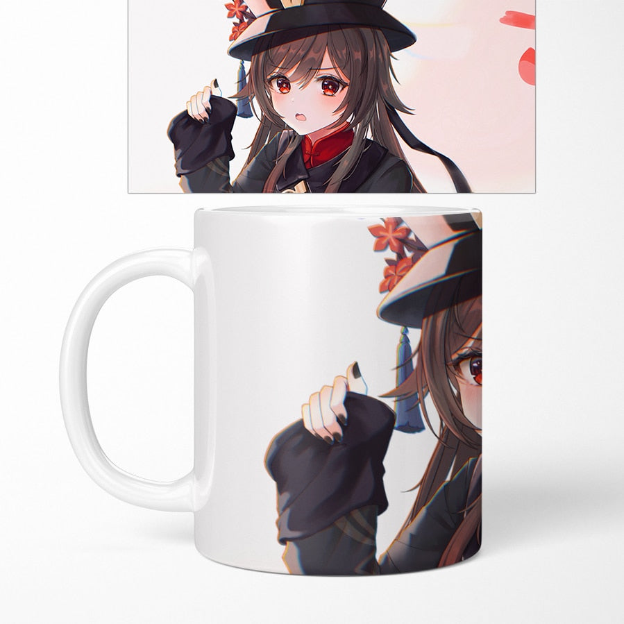 Genshin impact ceramic mug coffee mug original