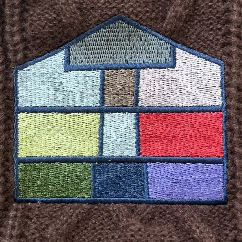 Cardigan for Women Flower Embroidered Knitted Sweater Y2k Girl Vintage