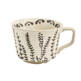 Nordic Ceramics Painted Mug Pastoral Personality Water Cup
