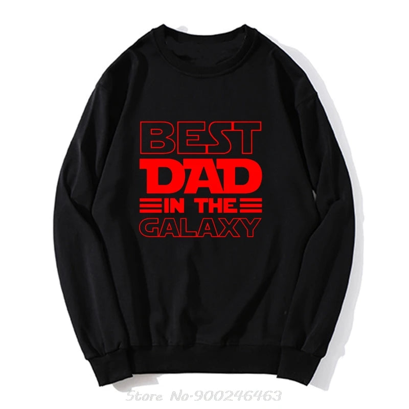 Best Dad in the Galaxy Hoodie Father's Day Gift