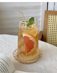 500ml Fruit Tea Cup Cold Drink Juice Drink Cup Household High Value Glass