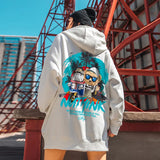 Vacation Bear Grafik Herren Hoodies Streetwear Y2K Stil