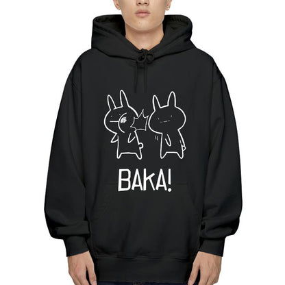 Herren Hoodies Fleece Baka Oberbekleidung für True Otakus