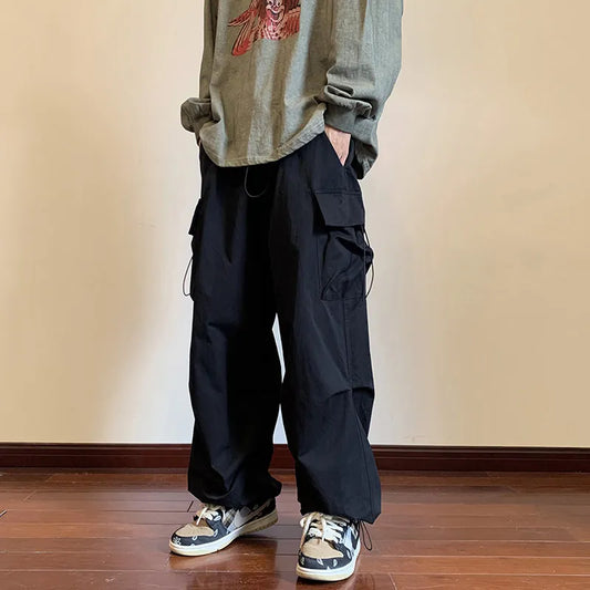 Streetwear 2024 Spring Harem Casual Pants Men
