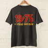 1975 Legend 50th Birthday Retro Rock T-Shirt