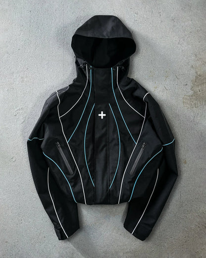 2025 Ventus Shell Oversized Zipper Men Jacket Streetwear