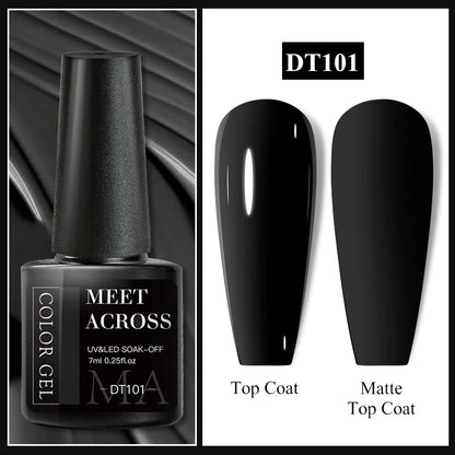 7ml Super Top Coat Gel Nail Base Gel Matte Top Coat Semi-Permanent