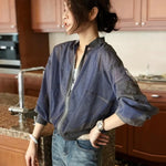 Women Cropped Jacket Korean Fashion Outerwear Casual