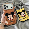 Disney Mickey Mouse Leather Phone Case For iPhone 3D Cute Cartoon Shockproof Hard Cover