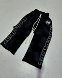 Y2K High Street Black Sports Pants