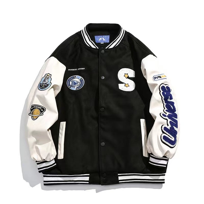 Jacket Coat men Street Fashion Baseball Men Couple Loose