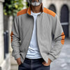 Autumn and Winter Men's Heavy Loose Corduroy Piece Retro Collar Jacket