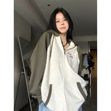Hoodie Harajuku Women Streetwear Y2k Thin Long Sleeve