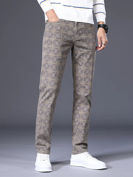 Smart Casual Retro Business Men Pants
