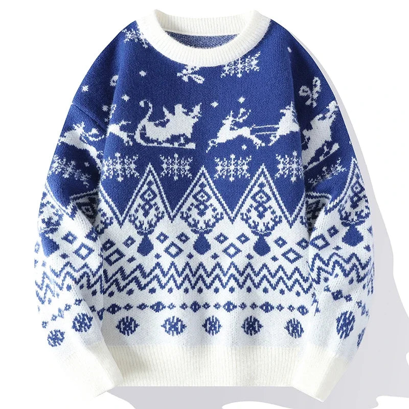 Men's Cozy Knit Sweater Autumn Winter Warm
