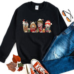 Weihnachts-Sweatshirt, magischer Zauberer-Schulpullover