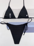 Bikinis Swimwear Halter Bikini Set Triangle Swimsuit Women