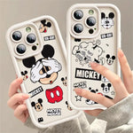 Disney Mickey Mouse Case for Apple iPhone Shockproof Protective Bumper