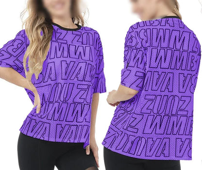 Summer Fitness Tshirt - Loose Dance/Yoga Quick Dry Top