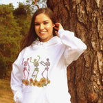 Dancing Skeletons Hoodie Women