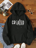 Created With At Purpose Hoodies Trendy Christian Sweatshirt