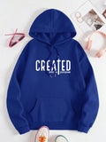 Created With At Purpose Hoodies Trendy Christian Sweatshirt