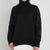 Womens Fleece Turtleneck Sweater Thick Warm Knit Pullover Slim Fit