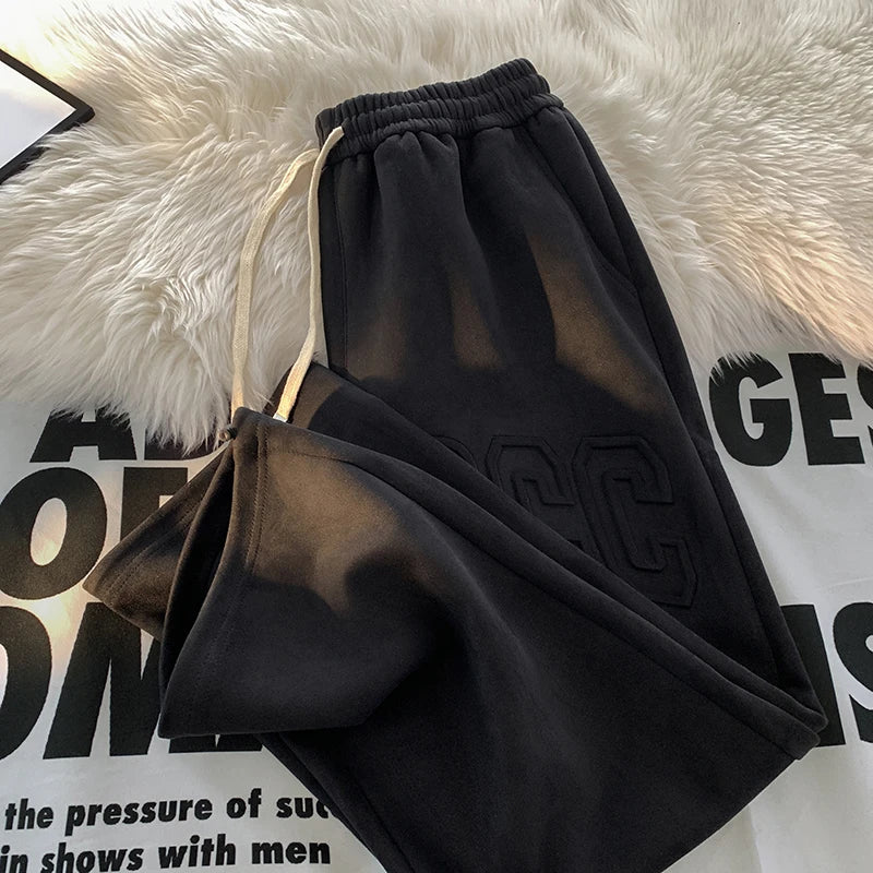 Sweatpants 2024 New Korean Casual Men