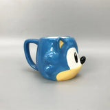 Ultrasonic Mouse Sonic Ceramic Mug Creative 3D Cartoon Handle Water Cup Coffee Cup