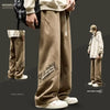 Mens Heavyweight Fleece Joggers Baggy Streetwear Winter Pants