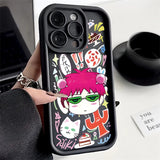 2024 Silica Gel Cute Kitty Boy Phone Case For Shockproof