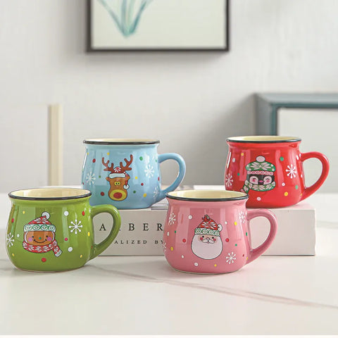 Ceramic Christmas Coffee Mug For Kids Xmas Gift
