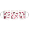 11oz Ceramic Coffee Mugs with Handle Valentine