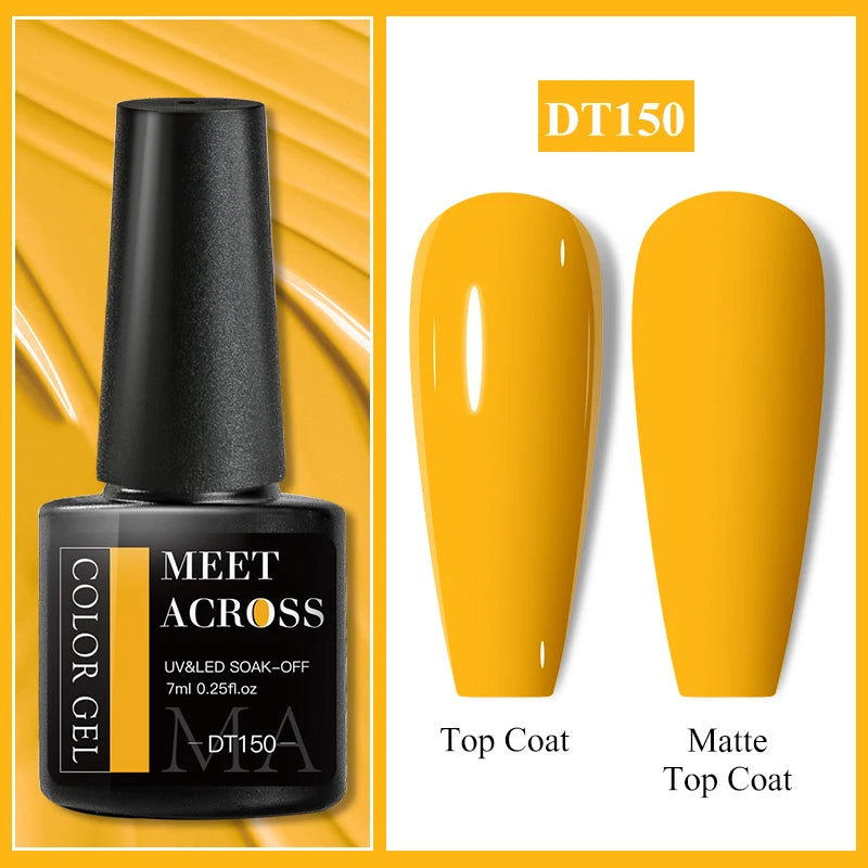 7ml Super Top Coat Gel Nail Base Gel Matte Top Coat Semi-Permanent
