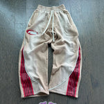 Y2K Striped Pants Retro Hip Hop Jogger Drawstring Sweatpants