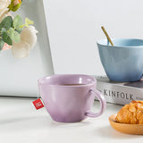 330ml Cute Candy colors Ceramic Mug Nordic Gradient Coffee Cup Afternoon tea cups Breakfast