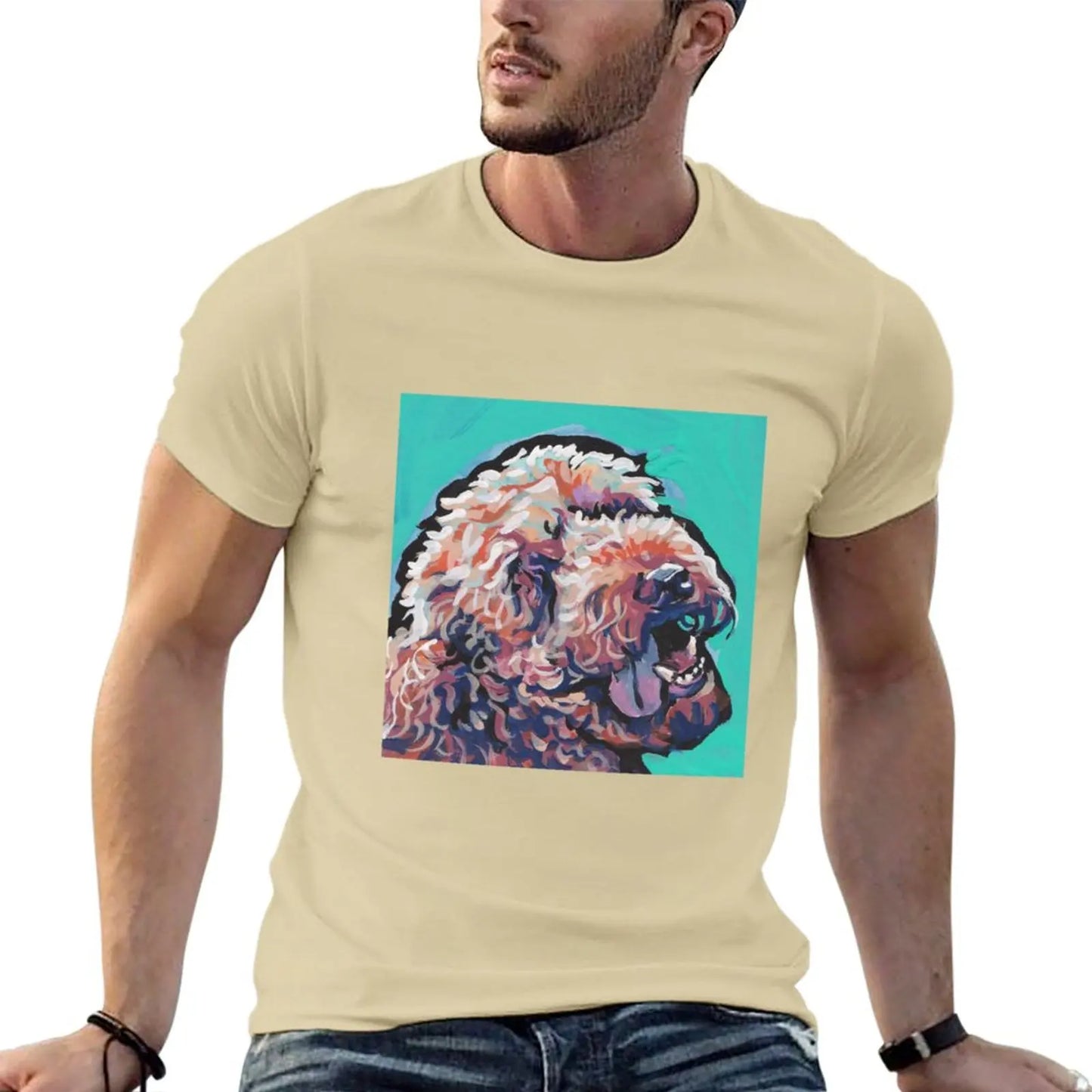 Poodle Labradoodle Golden Doodle Pop Men Tee