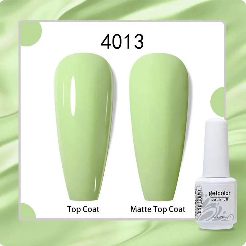 8ml Pure Color Gel Nail Polish Nail Art Manicure Semi Permanent