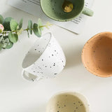 Unregelmäßigen Keramik Becher Espresso Kaffee tasse frühstück milch Tassen Paar Wasser Tasse