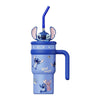 Disney Stitch Tumbler 700ml Insulated Stainless Steel with Straw