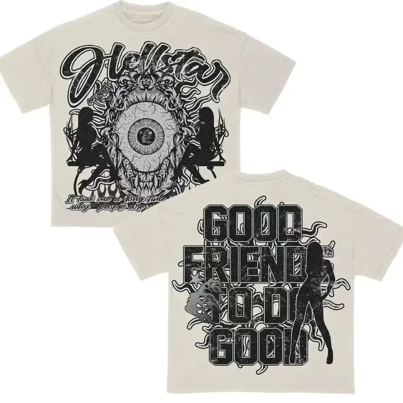 Gothic Eltern-Kind Tapout T-Shirt: Sommer Retro