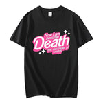 Movie Barbenheimer T Shirt Now I Am Become Death The Destroyer of Worlds Men Oversized