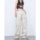 Y2K Street Retro Women's Casual Mopping Pants