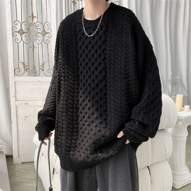 Men Sweatshirts Fashion Casual Knitted Pullovers