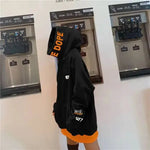 Oversized Korean Hoodie Women Sweatshirt Oversized Kawaii Hoodies